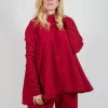 Pleat Top in Sunset Cloud