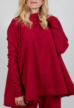 Pleat Top in Sunset Cloud