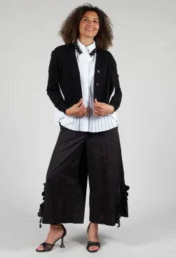 Pleated Shirt in White