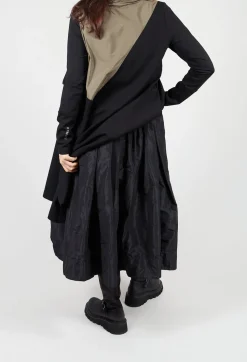 Pleated Skirt in Black