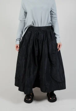 Pleated Skirt in Black