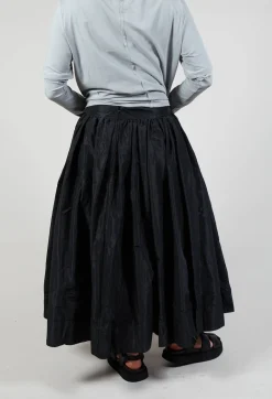 Pleated Skirt in Black