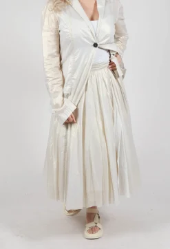Pleated Skirt in Galaxy Sparkle