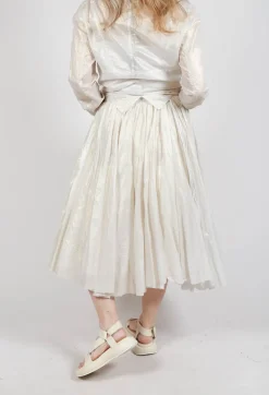 Pleated Skirt in Galaxy Sparkle