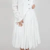 Pleated Skirt in Starwhite