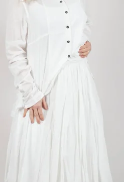 Pleated Skirt in Starwhite