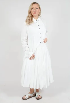 Pleated Skirt in Starwhite