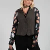 Pleated Waistcoat in Tweed
