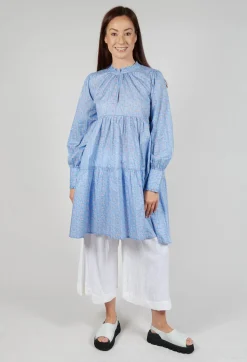 Pleated Wide Leg Trousers in White