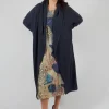 Plume Coat in Dark Night