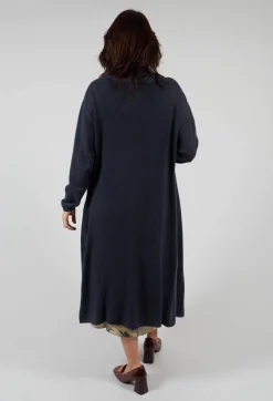 Plume Coat in Dark Night