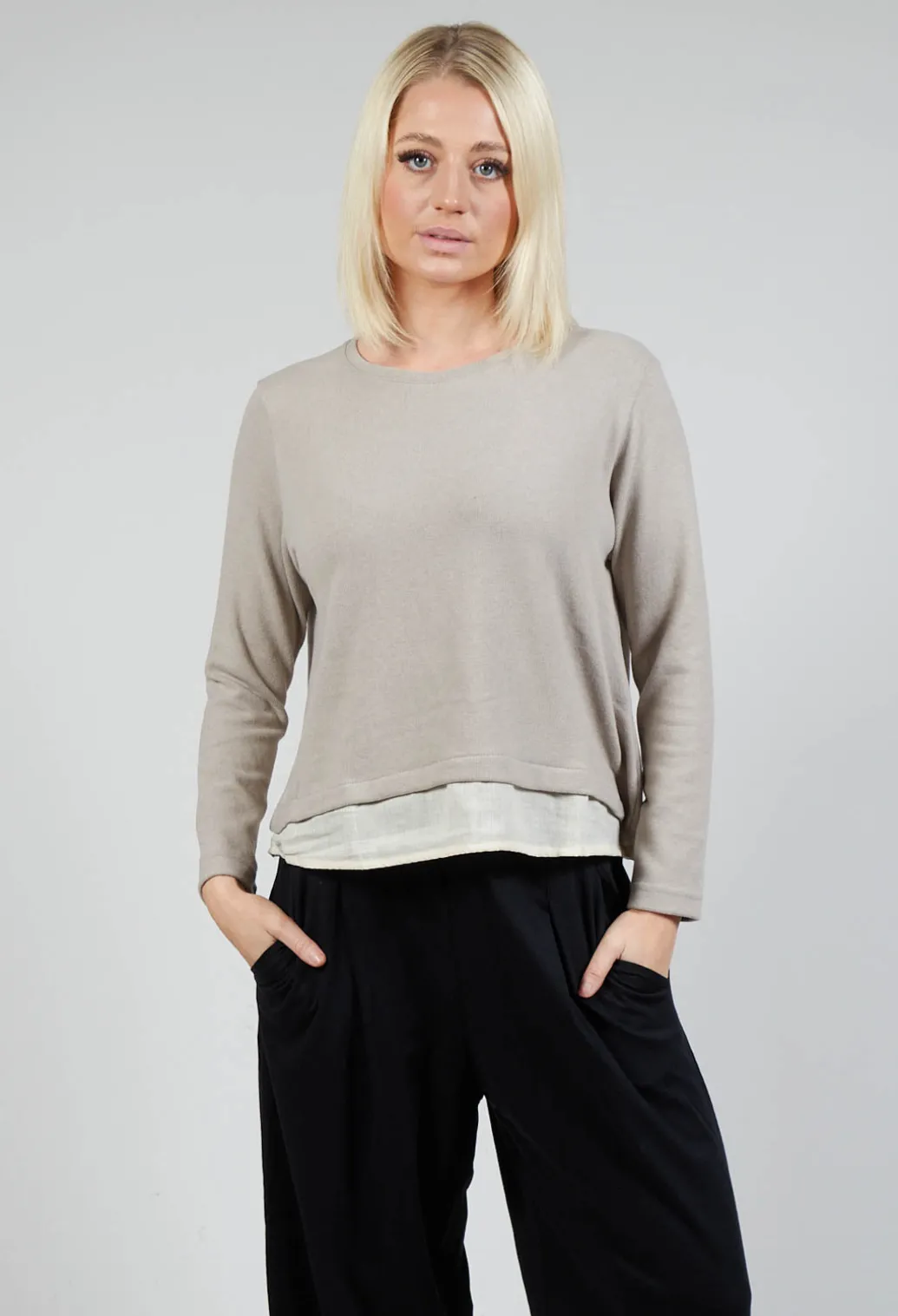 Plutone Jumper In Argento