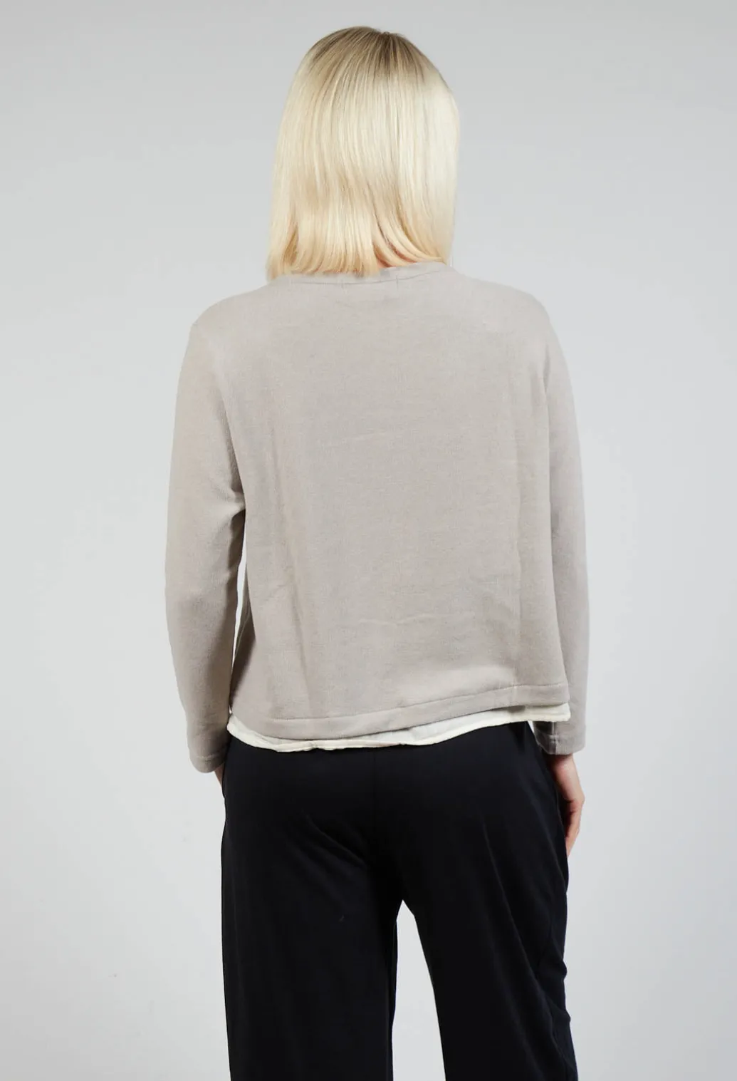 Plutone Jumper In Argento
