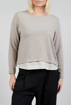 Plutone Jumper In Argento
