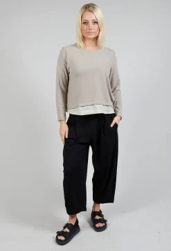 Plutone Jumper In Argento
