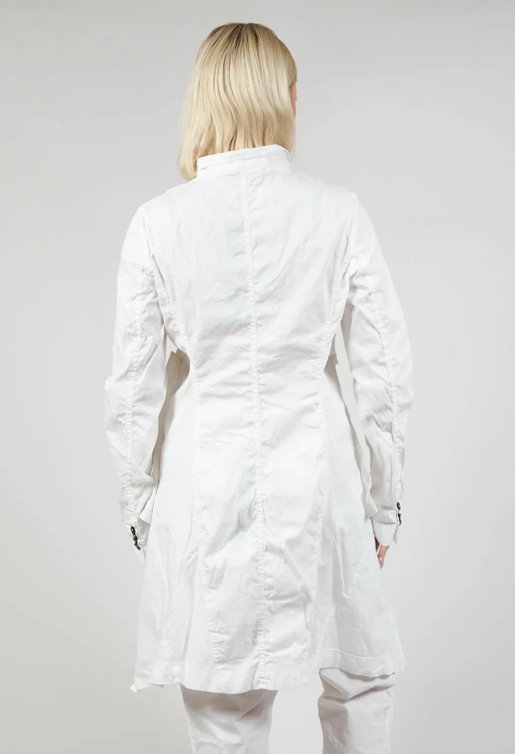 Pocket Overcoat in Starwhite