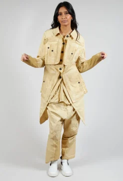 Pocket Utility Jacket in Wax Cloud