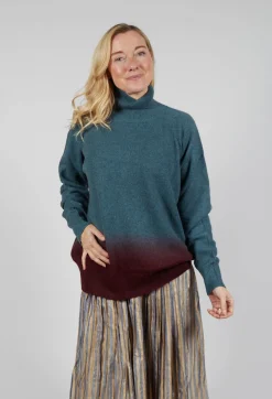 Polar Jumper in Teal Hollister