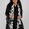 Polka Dot Gillet in Black with White Pois