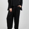 Polka Dot Trousers in Nero