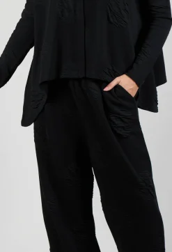 Polka Dot Trousers in Nero