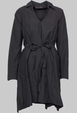 Poplin Len Shirt in Ardoise