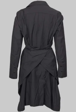 Poplin Len Shirt in Ardoise