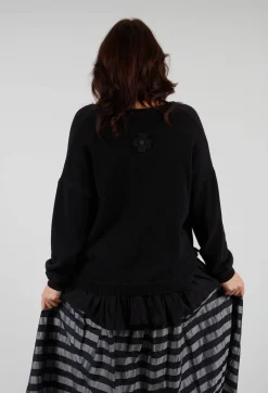Pops Cardigan in Black