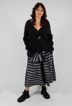 Pops Cardigan in Black