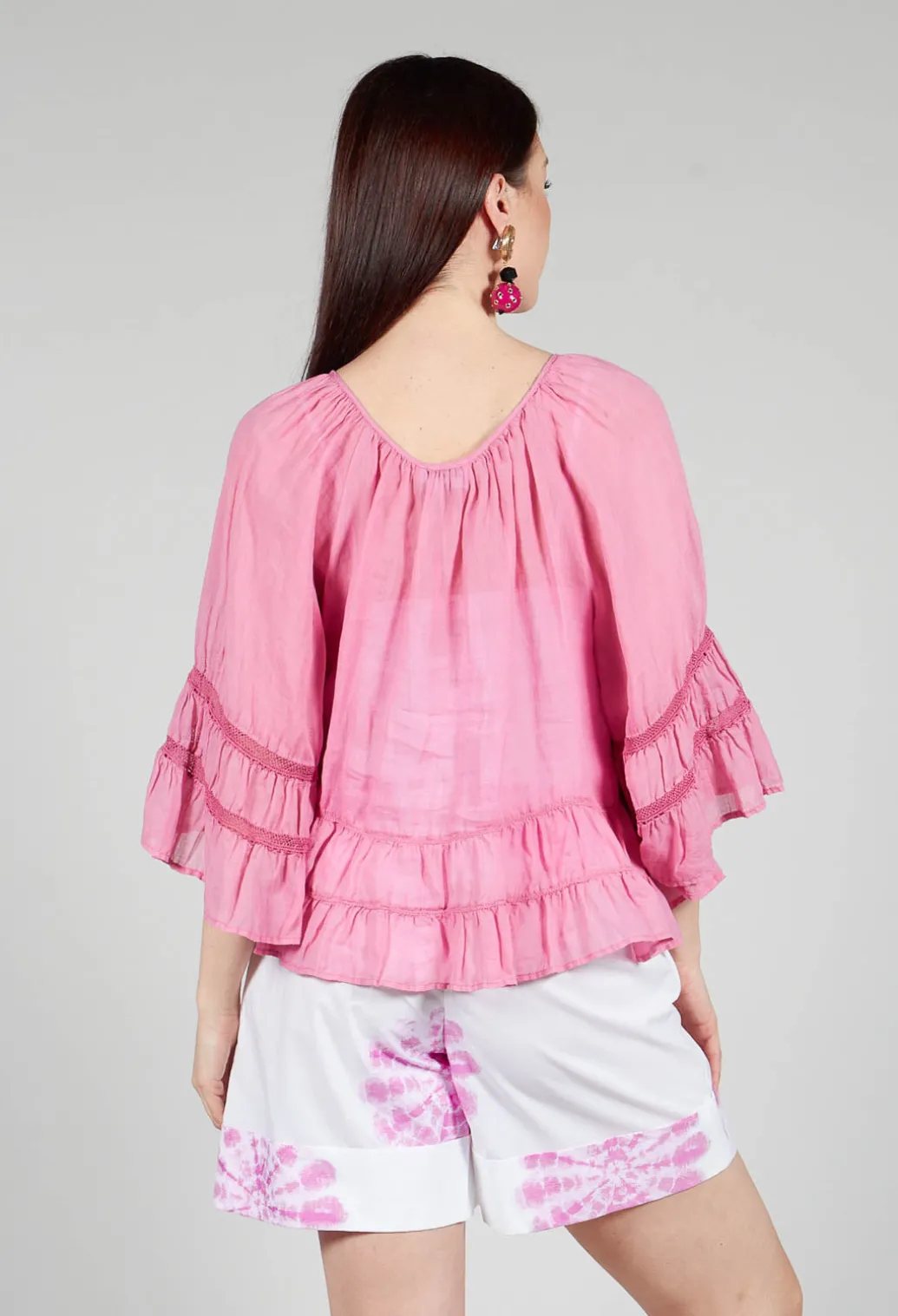 Prairie Blouse in Desert Pink