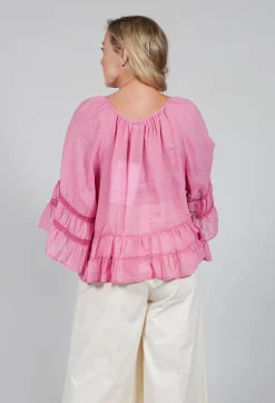 Prairie Blouse in Desert Pink