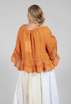 Prairie Blouse in Red