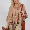 Prairie Blouse in Tulum Sand