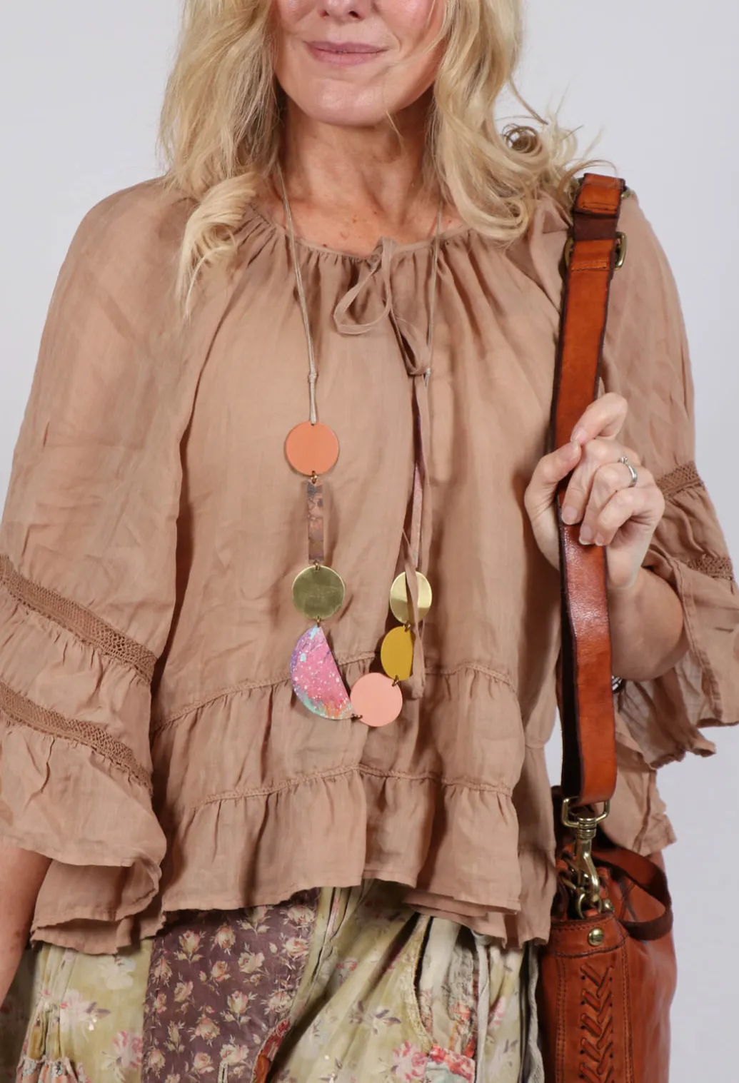 Prairie Blouse in Tulum Sand