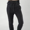 PRE-ORDER -  Asymmetric Belt Loop Trouser in Black Dust