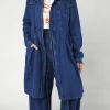 PRE-ORDER - Denim Trench Coat in Bleachwash (Pictured in Stonewash)