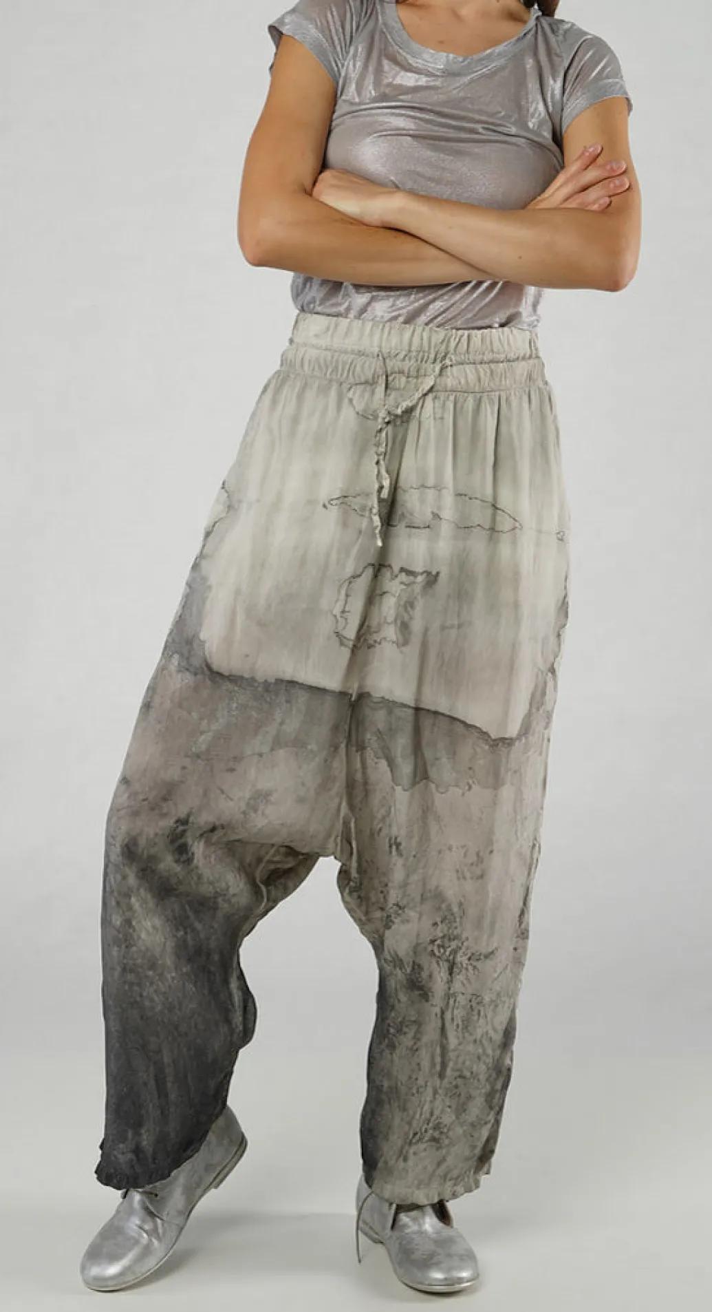 PRE-ORDER - Drawstring Trouser in Moon Pigment (Pictured in Asteroid Pigment)