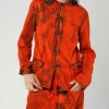 PRE-ORDER -  Extreme Drop-Crotch Baggy Jeans with Wide Patch Pockets in Bleachwash (Pictured in Mandarine Dye)