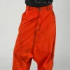 PRE-ORDER - High-Waisted Drop-Crotch in Mandarine Dye