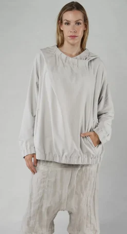 PRE-ORDER -  Hooded Sweatshirt in Moon (Pictured in Starwhite)