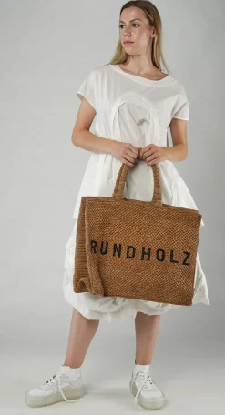 PRE-ORDER -  Large Raffia Tote Bag in Black (Pictured in The)