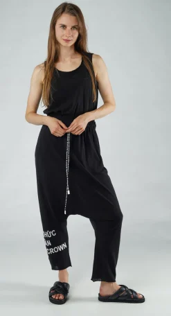 PRE-ORDER - Lightweight Knitted Trousers in Grey Offwhite (Pictured in Black Offwhite)