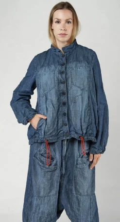 PRE-ORDER - Lightweight Utility Jacket in Bleachwash (Pictured in Stonewash)