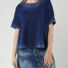 PRE-ORDER -  Oversized T-Shirt in Mandarine Dye (Pictured in Stonewash)