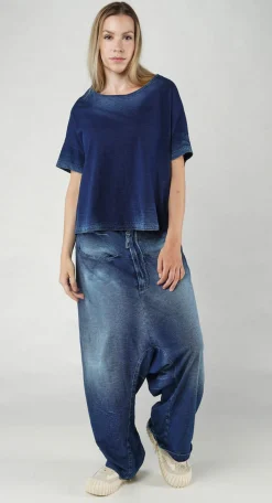 PRE-ORDER -  Oversized T-Shirt in Mandarine Dye (Pictured in Stonewash)