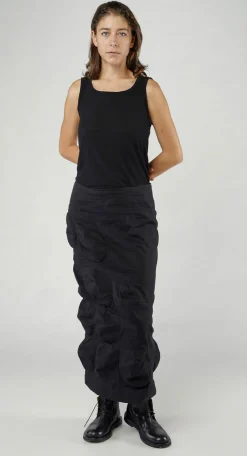 PRE-ORDER -  Pencil Bubble Skirt in Asteroid (Pictured in Black)