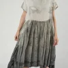 PRE-ORDER -  Pleat Skirt Dress in Asteroid Pigment