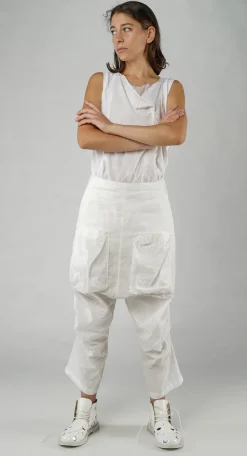 PRE-ORDER -  Pocket Front Trousers in Starwhite