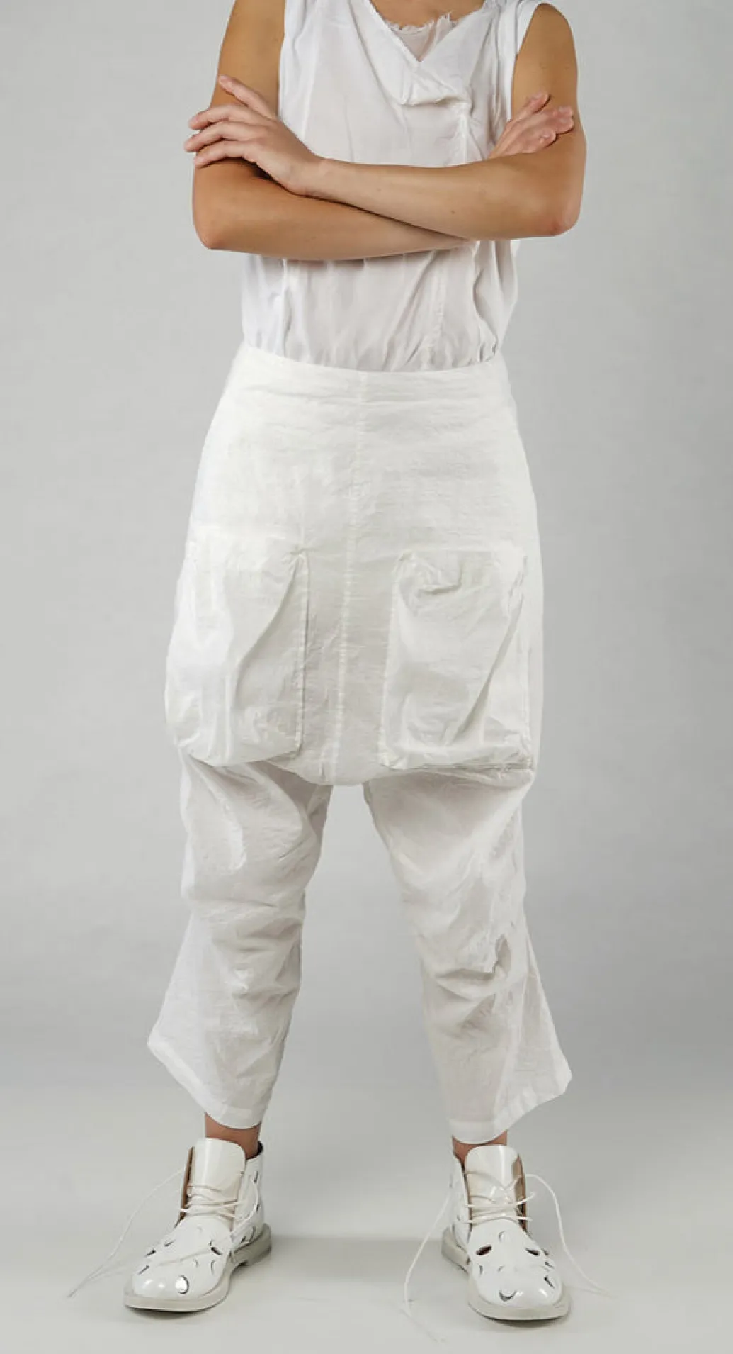 PRE-ORDER - Pocket Front Trousers in Galaxy (Pictured in Starwhite)