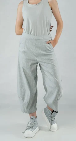 PRE-ORDER - Pull On Balloon Trousers in Malibu Print (Pictured in Grey Check)